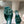 Jimmy Skye 70mm In Dark Green Cowhide Mules 586566