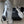 roman sandals wedge silver metalic lambskin
