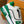 LV Trainer Sneaker White Mix Green Cowhide