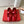 VL Locker Mary-Jane Ballerina In Crimson Red Calfskin