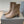 ANKLE BOOTS IN LIGHT BROWN LOGO EMBOSSED SOFT SHEEPSKIN