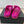 DAD SANDAL IN MAGENTA PURPLE SHEEPSKIN MULE