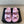 DAD SANDAL IN BRIGHT PINK FABRIC WITH SEQUINS MULE