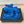 DAD SANDAL IN COBALT BLUE CALFSKIN