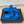 DAD SANDAL IN COBALT BLUE CALFSKIN MULE