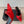 SL Babylone Sandal Heeled 10cm Red Patent Calfskin