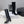 D-Town Heeled Boot 80mm In Black Cowhide 994868
