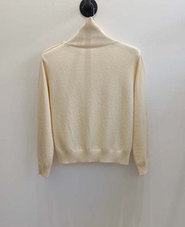 CC 26s Turtleneck Sweater With Shoulder Buttons Wool 423125