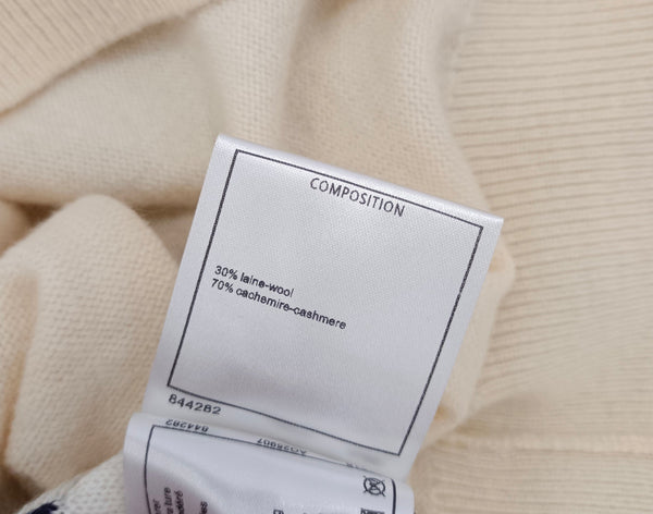 CC 26s Turtleneck Sweater With Shoulder Buttons Wool 423125