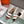 GIGI 50 SANDAL TAWNY MIX WHITE CALFSKIN