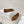 ALAIA BALLET FLAT IN CARAMEL BROWN MESH LAMBSKIN