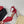 ALAIA HIGH FISHNET 9 CM PUMPS IN CHERRY RED MESH