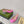GG WOMEN'S HORSEBIT SLINGBACK IN FUSCIA PINK CALFSKIN WITH RHINSTONES