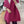 FF SCARF 180 CM IN BRIGHT PINK MONOGRAM WOOL AND CASHMERE 411830