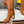 FENDI knee boots high heel caramel brown cowhide 521208