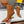 FENDI First Wedge Boots Brown Sheepskin 521223