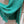 CD Hollow Woven Dress Green cotton