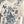 CD Butterfly T-shirt White mix Blue Cotton Linen