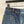 CD Patch Pocket Denim Shorts Blue Cotton