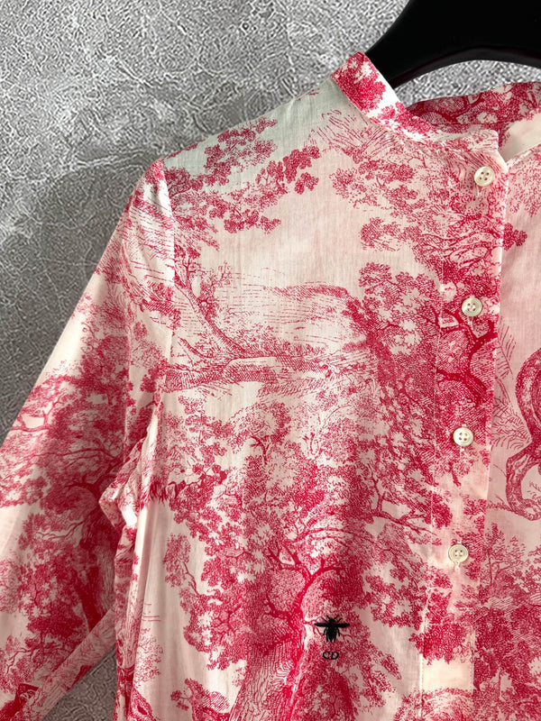 CD Shirt Red Cotton