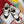 LOW-TOP SNEAKER IN WHITE NAPPA LEATHER AND BLACK TOILE ICONOGRAPHE FABRIC