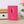 LV Porte-Cartes Magnet Brown Pink Monogram Canvas & Cowhide