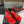 Alaila High Sandal 115mm In Red Mesh Fabric 954858