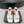 Alaila High Sandal 115mm In White Glossy Lambskin 954874