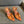 LOLA HIGH SANDALS IN TANGELO ORANGE SMOOTH LAMBSKIN AND DRAPED JERSEY