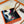 HM Rodeo Robeo Coeur PM Charm White Blue mix Pink Lambskin
