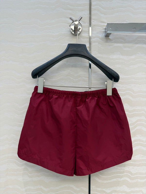 Miu 26s Short Red Polyamide 346206