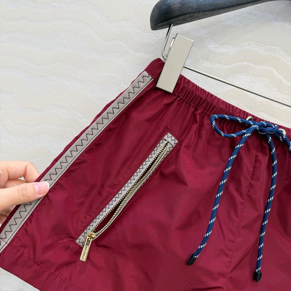 Miu 26s Short Red Polyamide 346206