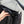 Miu SS26 Striped Nappa Leather Shorts Black Lambskin 351112