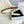 CEL Gold 25mm Triomphe Belt White Beige Canvas 180418