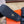 HM 25 Jackson Sandal Dark Blue Grained Calfskin