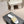 mule sandal striped yellow white canvas calfskin