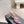 mule sandal 75 purple fabric dark beige calfskin