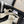 CC 25 Bow Attached Sandals Black Sheepskin 233419