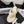 CC 25 Flower Thong Slippers White Cowhide 233415