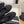 CC 25 Ballet Flats Black Mesh Fabric Black Grosgrain 277708