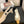 CC 25 Slingbacks 45 Bow With Beige Suede Mix Gold Sheepskin 277673