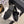 CC 26 Fur-lined Loafer With Bow Black Wool Leather 588823