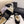 CC 26 Shearling Loafer Black White Suede Wool 588713