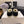 CC 26 Shearling Loafer Black White Suede Wool 588713