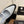 CC 26FW Slingback 7.5cm Black Grey Lambskin Patent Leather 676115