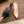 CC 26FW Slingback 7.5cm Pink Red Suede Patent Leather 676122