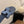 HM 26s Oasis Sandal Dusty Blue Suede With Crystals