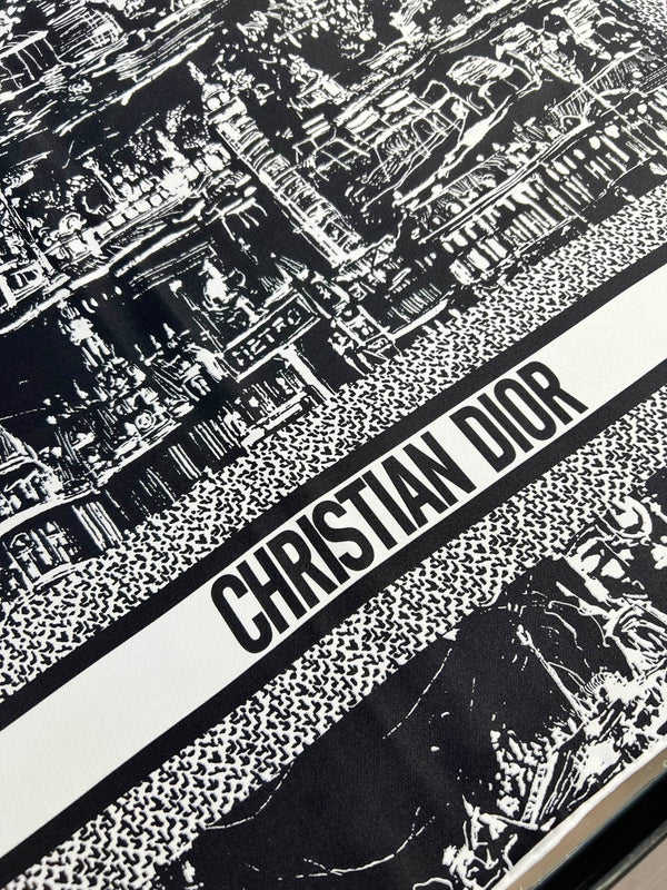 CD 26s Scarf 90cm In Silk 198372
