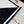 CC Scarf 90x90 White Black Silk Twill 204019