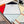 CC Scarf 90x90 White Ivory Red Black Silk Twill 204024